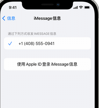 泰和apple维修iPhone上无法正常发送iMessage信息