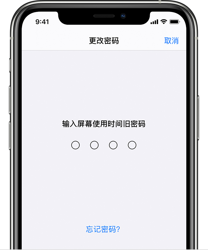 泰和苹果手机维修分享iOS 14 忘记屏幕使用时间密码怎么办 